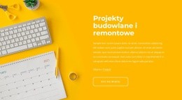 Projekty Renowacji - Piękny Szablon HTML5