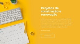 Projetos De Renovação - Design De Site Responsivo