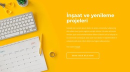 Yenileme Projeleri - Açılış Sayfası