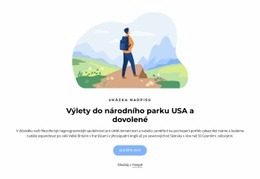 Bezplatná Online Šablona Pro Prohlídky Amerického Národního Parku