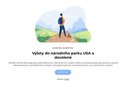 Prohlídky Amerického Národního Parku - Bezplatná Šablona