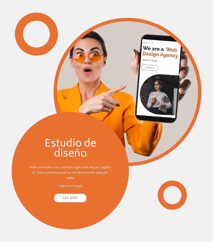 Servicios de diseño a clientes. Diseño de páginas web