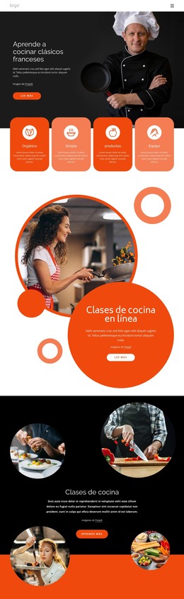 Aprender A Cocinar Sitio Web De La Tienda