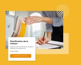 Planification De La Maison - HTML Writer