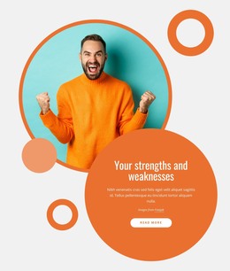 Your Strengths And Weaknesses - Ecommerce Template