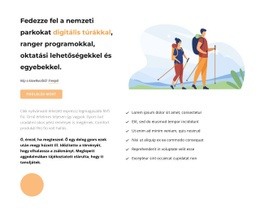 Szöveg, Gomb És Illusztráció – A Legjobb Webhelysablon