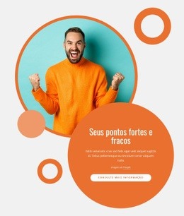 Seus Pontos Fortes E Fracos - HTML Website Builder