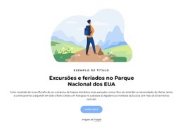 Modelo On-Line Gratuito Para Passeios Ao Parque Nacional Dos EUA