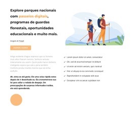 Página De Destino Incrível Para Texto, Botão E Ilustração