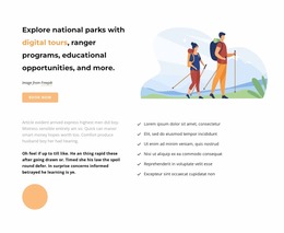 Text, Button And Illustration - Website Mockup Inspiration