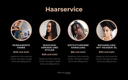 Dienstleistungen Rund Ums Haar – Responsives WordPress-Theme