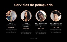 La Plantilla Joomla Más Creativa Para Servicios De Peluquería