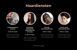 Haardiensten - HTML Generator Online