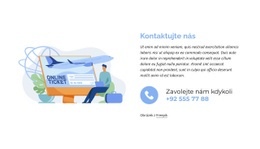 Zavolejte Nám Kdykoli - Šablona Pro Přidání Prvků Na Stránku