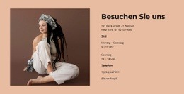 Besuchen Sie Uns - Modernes Website-Design