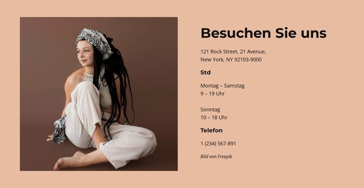 Besuchen Sie uns Website design