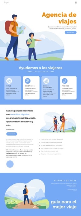 Adventures Tiene Opciones De Caminatas Y Trekking: Creador De Sitios Web Creativo Y Multipropósito