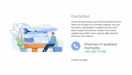 Il Mockup Del Sito Web Più Creativo Per Chiamaci In Qualsiasi Momento