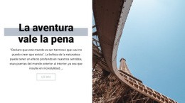 Aventura En Paris - HTML Template Builder