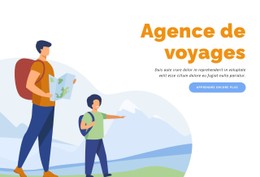 Séjours Randonnée Et Trekking Modèle De Site Web CSS Gratuit