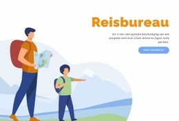 Wandel- En Trekkingvakanties - Gratis Download Website-Ontwerp