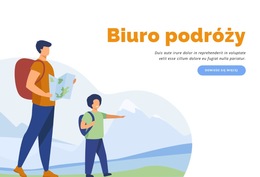 Piesze Wycieczki I Trekkingowe Wakacje - Responsywny Szablon Strony Internetowej