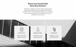 Awesome Web Page Design For Three Directions