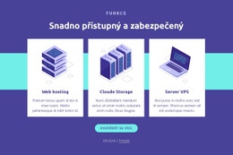 Snadno Přístupný A Bezpečný – HTML Šablona Webových Stránek