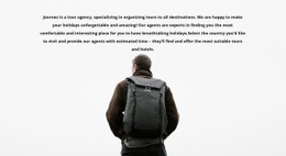 Step Into Adventure Free CSS Website