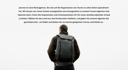 Treten Sie Ein In Das Abenteuer HTML5-Vorlage