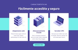 Fácilmente Accesible Y Seguro Plantilla CSS Gratuita
