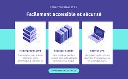 Facilement Accessible Et Sécurisé - HTML Website Maker