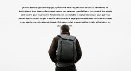 Entrez Dans L'Aventure - Maquette De Site Web Gratuite