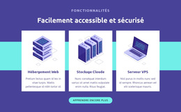 Facilement Accessible Et Sécurisé - Thème WordPress Personnalisé