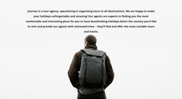 HTML5 Template For Step Into Adventure