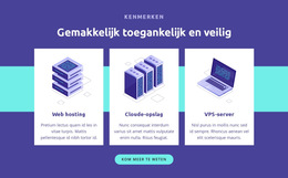 Gemakkelijk Toegankelijk En Veilig - Sjabloon Voor Mobiele Website