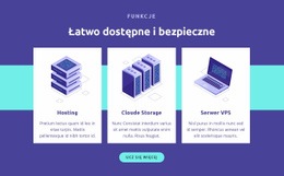 Uniwersalny Szablon HTML5 Dla Łatwo Dostępne I Bezpieczne