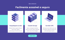 Facilmente Acessível E Seguro - Melhor Modelo Joomla