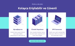 Kolay Erişilebilir Ve Güvenli Ücretsiz CSS Şablonu