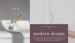 Handgjorda Vaser - HTML-Mallkod