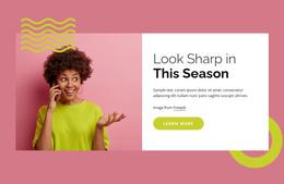 Look Sharp In This Season {0] - Web Page Editor Free