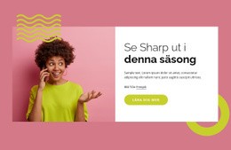 Se Skarpt Ut Den Här Säsongen – Modernt WordPress-Tema