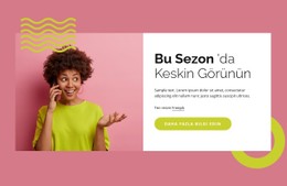 Bu Sezon Şık Görünün Için HTML5 Duyarlı