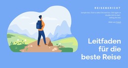 Reisegeschichten - Kostenlose HTML-Vorlage