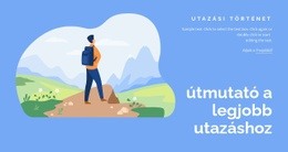 Utazási Történetek - Többcélú Webdesign