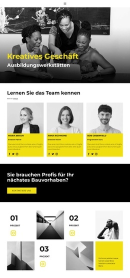 Geschäftsmodell - Inspiration Für Website-Design