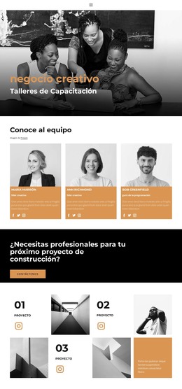 Modelo De Negocio - Plantilla De Desarrollo Web