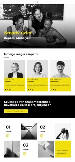 Üzleti Modell – Webhelytervezési Inspiráció