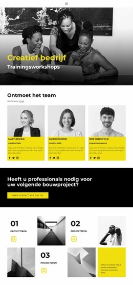 Bedrijfsmodel - Inspiratie Voor Website-Ontwerp