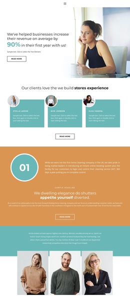 Office Opening - One Page Template